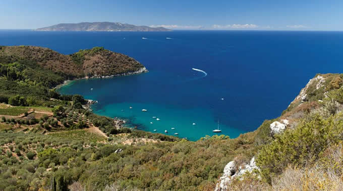 Panoramic viewpoint from Cala Grande