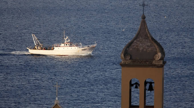 Paranza al rientro, Porto Santo Stefano