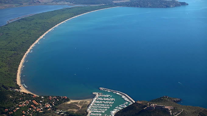 Cala Galera and Tombolo of Feniglia